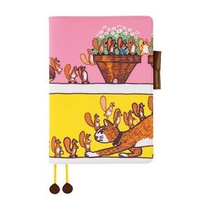 Hobonichi Techo Cousin A5 2026 100%ORANGE: Where’s the Squirrel Going